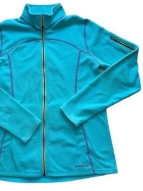 Eddie Bauer Women's Blue Full Zip Jacket